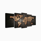 World Map Canvas